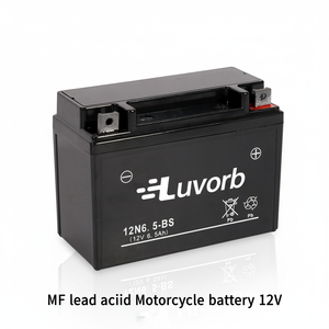 <span class=keywords><strong>Batterie</strong></span> de démarrage haute performance Luvorb <span class=keywords><strong>12V</strong></span> pour <span class=keywords><strong>moto</strong></span>, 6.5Ah 7Ah 9Ah, <span class=keywords><strong>batterie</strong></span> au plomb à décharge profonde pour outils électriques 12N6.5A-BS - Product Image 1