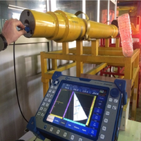 Equipo de prueba ultrasónico de matriz en fase de alta precisión para ángulo R de materiales compuestos