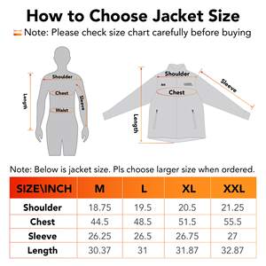 Batterie Manteau d'hiver Camo Chasse Veste chauffante pour hommes femmes - Product Image 6