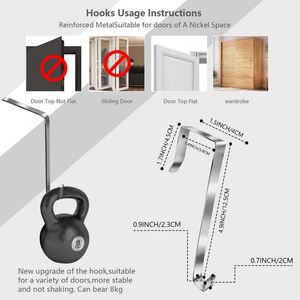 Nursery Pockets <b>Canvas</b> Simple Houseware Over-the-door Smart Design 5-tier Over the Door Hanging Organizer Storage - Product Image 4