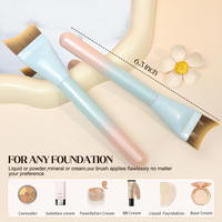 Pinceau de Maquillage Professionnel Unique 2026 Multifonctionnel de Haute Qualité en Bois Synthétique Végétalien de Luxe, Marque Privée Personnalisée