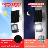 KCD-Projecteur IP67, 300W, 400W, 1000W, 2000W, Projecteur à Mouvement Solaire, Éclairage Extérieur à Économie d'Énergie