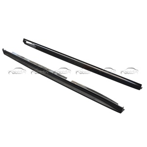 Extensiones de faldones laterales de fibra de carbono para BMW F97 F98 X3M X4M G01 G02 X3 X4 2019-2021, estilo automotriz - Product Image 5