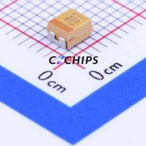 Condensateur au tantale CA45-B6R3K107T CASE-B-3528-19(mm) ( Capacité : 100uF )( Précision : 10% Tension nominale : 6.3V ) - Product Image 1