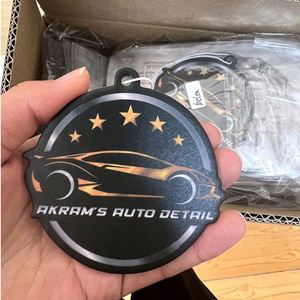 Customized Nautical & Cross Style <b>Paper</b> Air Freshener for Cars-Business Gift Hanging Decorative Craft - Product Image 2