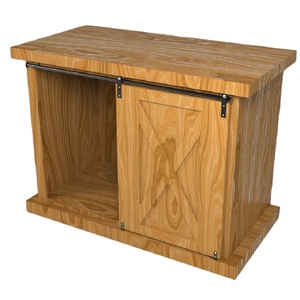 Mini porte coulissante, pièces, <span class=keywords><strong>Kit</strong></span> quincaillerie pour penderie, porte d'armoire en bois - Product Image 1