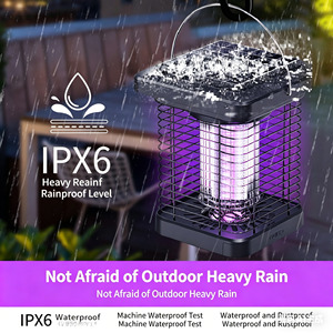 Lámpara LED Solar Antimosquitos con Tecnología Under-The-Lamp DC1, Metálica, <span class=keywords><strong>para</strong></span> <span class=keywords><strong>Jardín</strong></span>, Exterior, Impermeable, <span class=keywords><strong>Insecticida</strong></span> <span class=keywords><strong>para</strong></span> Villas - Product Image 1