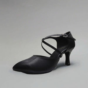 <span class=keywords><strong>SASAN</strong></span> cuero genuino mujer Salón/zapatos de baile de Salsa suela de cuero genuino 7758 diseño de punta cerrada - Product Image 3