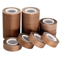 Ruban adhésif en silicone PTFE haute température blanc pour machines de thermoscellage, équipement de transfert thermique