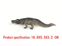 Figurines d'animaux de la forêt tropicale sud-américaine en PVC : Crocodile, Paresseux, Toucan, Caméléon, Singe howler, Fourmis-gourdes