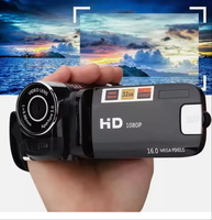 Kamera Video HD 2.4 Inci HD 1080P Kamera Video Digital LCD 24MP 16x Zoom DV AV MicroSD 90 Sudut Lebar Kamera DVD