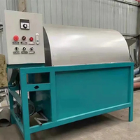 Torréfacteur électrique à gaz personnalisé pour arachide cacao noix café grains épices torréfaction machine à cuire mini séchoir à grains de maïs
