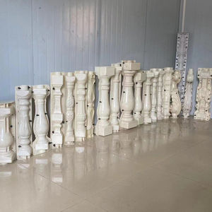 Molde <span class=keywords><strong>de</strong></span> hormigón <span class=keywords><strong>de</strong></span> plástico <span class=keywords><strong>de</strong></span> estilo europeo para balaustre <span class=keywords><strong>de</strong></span> balcón <span class=keywords><strong>de</strong></span> cemento exterior prefabricado, instalación DIY para villas - Product Image 1