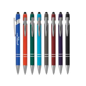 Promotional Custom Logo Metal for Ballpoint <b>Pen</b> with Black/Blue Ink 1.0mm Tip - Product Image 1