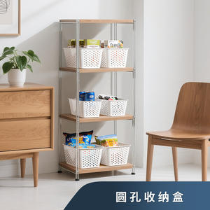 Cesta de Almacenamiento de Juguetes de Plástico de Alta Calidad al por Mayor, Cesta de Almacenamiento de Archivos y Papelería para el Hogar, Portátil y Moderna - Product Image 6