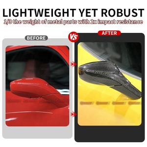 Nuevo Producto: Carcasa de Espejo Retrovisor de Fibra de Carbono Estilo OEM para Ferrari 458 - Product Image 2