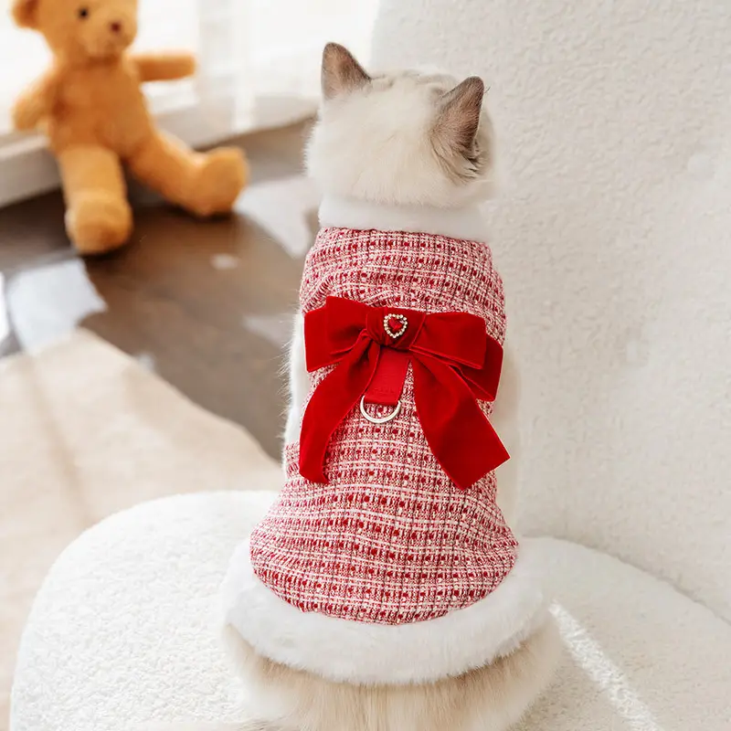 Pet chien princesse robe chat chien mariage soirée robe de luxe jupe pour animaux de compagnie pour Teddy chien vêtements confortable sans manches vêtements pour animaux de compagnie