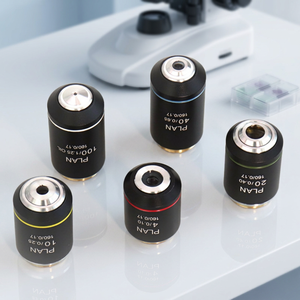 <b>Microscope</b> Achromatic Objective Lenses (Black) Anti-Reflective Coating 4X - Product Image 4