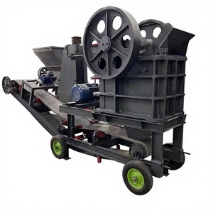 Concasseur à mâchoires de 30 à 60 tonnes/heure, concasseur de pierres et d'or, ligne de production mobile, vente directe d'usine - Product Image 4