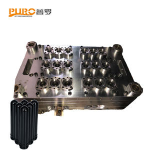 Molde de Pré-forma PET de Alta Produção com 18 Cavidades e Sistema Hot Runner para Garrafas de Refrigerante e Produtos Domésticos - Product Image 1