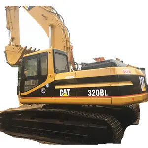 Equipamentos pesados CAT 320BL escavadeira escavadeira CAT 320BL escavadeira terraplanagem trabalho para venda usados