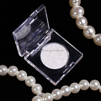 Palet Eyeshadow Pigmen Terlaris 2024, 26mm Single Pan, Efek Metalik, Eyeshadow Krim Diamond, Label Pribadi