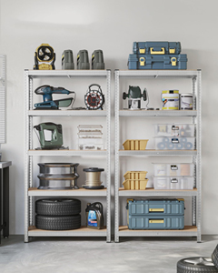 Adjustable Heavy Duty Metal Shelving Unit Boltless Racking <b>Shelves</b> Garage <b>Shelf</b> Warehouse - Product Image 1