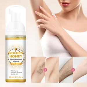 Mousse dépilatoire douce au miel doré 60 ml la plus vendue pour le corps - Product Image 6