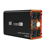 Convertisseur de puissance à onde sinusoïdale pure HOULI 12V 24V 48V vers 110V 220V 3000W 4000W 5000W 6000W 10000W, convertisseur solaire hors réseau