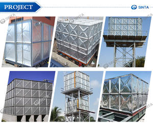 Réservoir de stockage d'<span class=keywords><strong>eau</strong></span> de pluie HDG pour <span class=keywords><strong>l</strong></span>'agriculture <span class=keywords><strong>300</strong></span> mètres cubes Panneaux modulaires pressés Acier galvanisé Réservoir d'<span class=keywords><strong>eau</strong></span> - Product Image 6