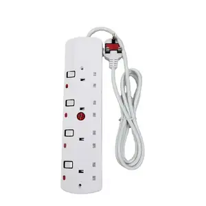 Steckdosen 3-Stick-Steckdosen Nachweis Outdoor-Timer-Kabel Adapter Standard Universal Schreibtisch feine Steckdose mit Usb-Anschluss