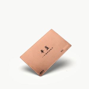 Custom Blanks Black to Gold Logo Thick Luxury Metal Business <b>Card</b> Full Color - Product Image 1