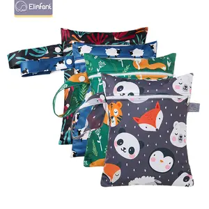 Elinfant new design waterproof reusable outdoor wetbag high quality baby diaper wetbag