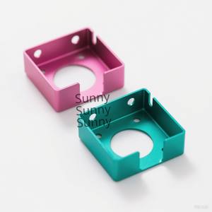 قطعة معدنية مصنوعة بالدوران الدقيق من الفولاذ المطلي حسب الطلب، دعامة فتحة فولاذية للربط في البوابات - Product Image 6