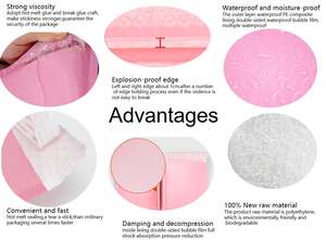 Çevre Dostu Poli Kabarcıklı Zarflar Kendinden Yapışkanlı Dolgulu Zarflar Giysi Paketleme İçin - Product Image 5