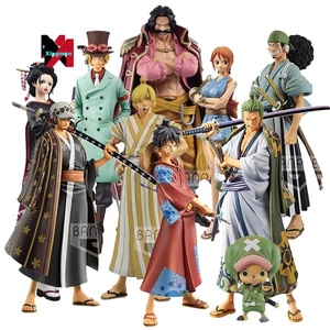 9 estilos Kimono DXF Luffy Luo Zoro Chopper Sanji Nami Usopp <span class=keywords><strong>Robin</strong></span> <span class=keywords><strong>figura</strong></span> Kikunojo juguetes acción Anime figuras una pieza - Product Image 1