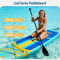 Planche de paddle gonflable SUP 335x89x15cm pour enfants, planche polyvalente renforcée en EVA PVC, pompe, sac de transport, pour océan, lac, eau