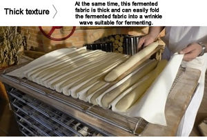 Paño de Fermentación para Panadería XR Personalizado, 100% Algodón Natural, Antiadherente, para Baguettes - Product Image 5