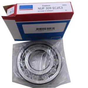 Качественные цилиндрические роликовые подшипники NUP 309 ECJ C3 для промышленности для тележки поезда