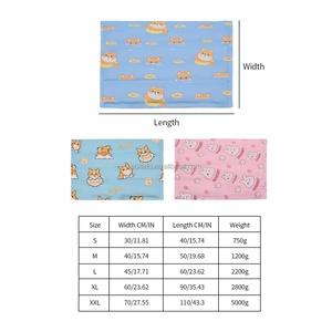 Large Eco-Friendly Ice Silk <b>Cooling</b> Mat for Dogs & Cats-Summer Pet Mat - Product Image 3