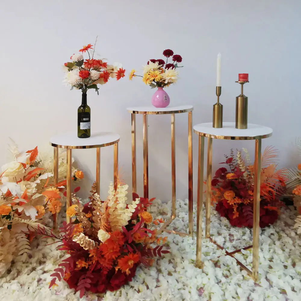 Золотой день рождения десертный стол свадебный реквизит металлический держатель для цветов стойка для украшения торта стойка