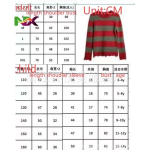 Costume de cosplay d'Halloween, nouveau costume de Jason <span class=keywords><strong>Freddy</strong></span>, ensemble de performance, costume de <span class=keywords><strong>Freddy</strong></span> pour adulte - Product Image 6