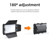 Diffuseur de lumière en panneau métallique en gros, panneau de studio à marque privée, kit de contrôle RGB pour éclairage en forme de feuille métallique, garantie 1 an, portable