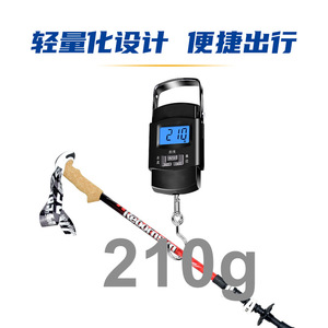 Bâtons de randonnée en fibre de carbone Robinson Nightblade 62-135 cm, bâtons de marche pliables à verrouillage externe, bâtons de marche pour l'extérieur - Product Image 3