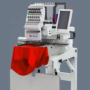 The highest quality and best 15 needle clothing computerized embroidery machine for household use