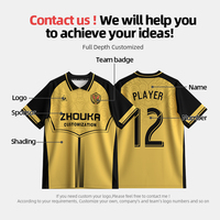 Kit de maillot de football respirant uniforme nouveau modèle ensemble et club de jeu professionnel logo personnalisé sublimation maillot de football
