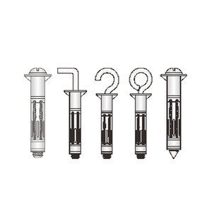 Shind 30972-30987 Fabrikant Grey Uitbreiding Gipsplaten Muur Anker Schroef Spike Uitbreidbaar Metalen Muur Plug - Product Image 2
