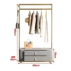Zxm Luxury Multi-functional Coat Rack Hall Tree Movable Freestanding Clothing/Hat <b>Stand</b> W/ Shelves <b>Laundry</b> Basket - Product Image 2