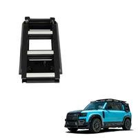 Escabeau de toit pliable en aluminium pour escalier de lunette arrière pour Land Rover Defender 90 110 échelle latérale