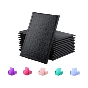 Nhà máy tùy chỉnh chống sốc hậu cần bao bì màu đen màu hồng trắng Poly bong bóng gửi thư Túi vận chuyển độn phong bì - Product Image 5